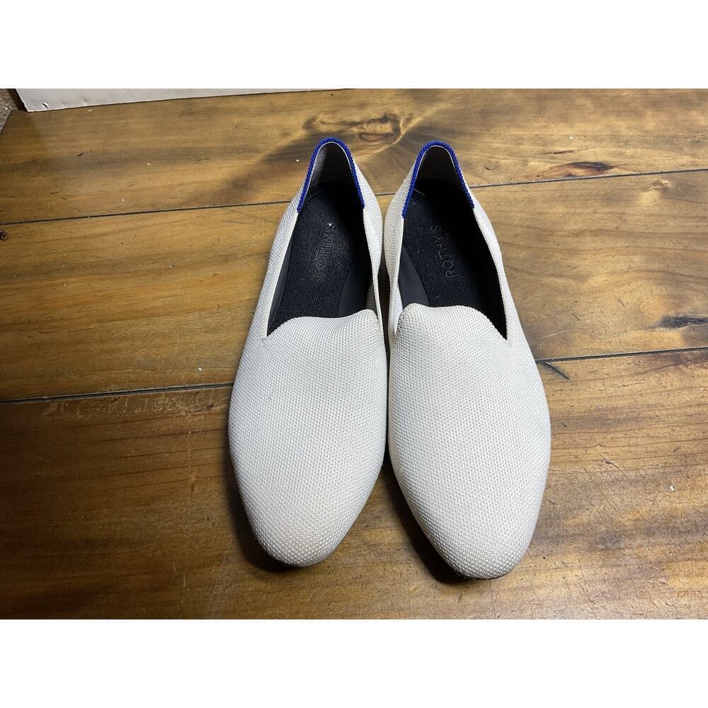 Rothy’s The Lounge Loafer Vanilla Size 9.5 Womens - Picture 3 of 11